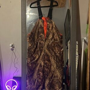 Men's Camouflage Ski & Snowboard Bib